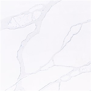 Viatera Quartz Calacatta Azueljo MP316 63"X126" Polished 55sf 3CM