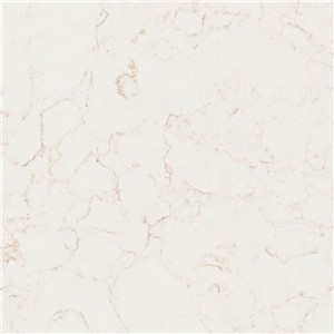 Viatera Quartz Carrara Ambra MP019 63''X130'' Polished 57sf 3CM
