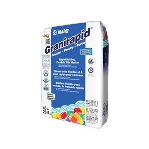 GRANIRAPID WHITE 46LB  FLEXIBLE TILE MORTAR
