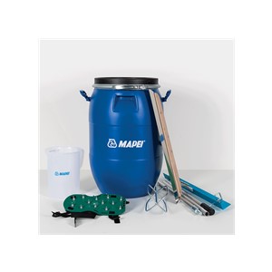 MIXING&APPLICATION KIT,BARREL RAKE,SMOOTHER,PADDLE,SHOES MAPSELFLEVELK
