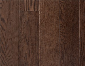 Mullican St. Andrews Oak Solid Hardwood 3/4"x3" Dark Chocolate 24 SF