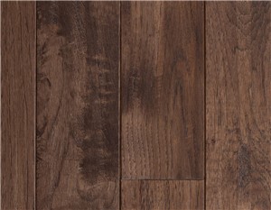 Mullican Chatelaine Hickory Solid Hardwood 3/4"x4" Burnt Umber 16 SF