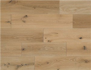 Mullican Castillian Premier Herringbone European Oak Coastal Fog