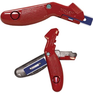 Gunlach 230 Red Push Button Knife