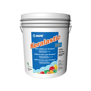 KERALASTIC,LATEX 2 GALLON APX. 25-50 SQ FT PER GALLON MAPKERALASTIC2