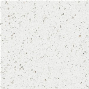 Quartz Sugar White CQ518 63'' x 126'' Polished 55 SF/PC 2CM