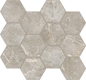 Lib Franklin Gray Honeycomb Mosc -  9 7/16 x 11 13/16 Matte 0.75 SF/PC