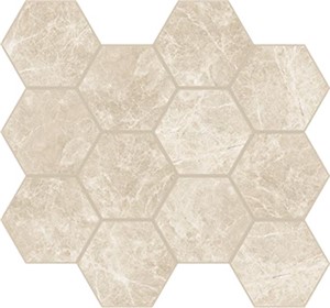Lib Monument Cream Honeycomb Mosc - 9 7/16 x 11 13/16 Matte 0.75 SF/PC