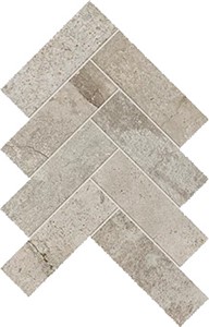 Rift Gravel Herringbone Mosaic -  9 7/16" x 11 13/16" Matte 0.72 SF/PC