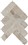 Rift Gravel Herringbone Mosaic -  9 7/16" x 11 13/16" Matte 0.72 SF/PC
