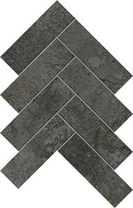 Rift Blacktop Herringbone Mosaic -  9 7/16 x 11 13/16 Matte 0.72 SF/PC