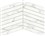 Trilogy Calacatta Chevron Mosaic -  14 1/8" x 9 7/8" Matte  0.97 SF/PC