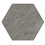 Outland Gray Multi-Hex Mosaic -   8 3/4" X 10 1/8"   Matte  0.62 SF/PC