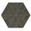 Outland Dark Multi-Hex Mosaic -   8 3/4" X 10 1/8"   Matte  0.62 SF/PC