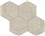 Fray Pearl Hexmark Mosaic -   12 1/8" X 10 3/8"   Matte  0.87 SF/PC