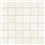 Cove Terra White Mosaic -   11 13/16" x 11 13/16"   Matte  0.97 SF/PC