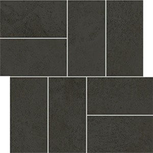 Cove Terra Black Evo Mosaic -  11 13/16" x 11 13/16" Matte  0.97 SF/PC