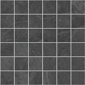 Hero Coal Mosaic -   11 13/16" x 11 13/16"   Matte  0.97 SF/PC