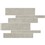 Hero Silver Linear Mosaic -   11 13/16" x 11 13/16"  Matte  0.95 SF/PC
