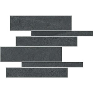 Hero Night Linear Mosaic -   11 13/16" x 11 13/16"   Matte  0.95 SF/PC