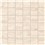 SQ1 Travertino Ivory Mosaic -  11 3/4" x 11 3/4"  Matte  0.97 SF/PC