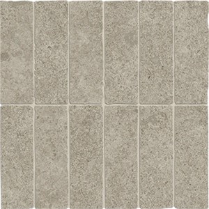 Legacy Limestn Silver Brick Mos - 11 13/16 X 11 13/16 Matte 0.97 SF/PC
