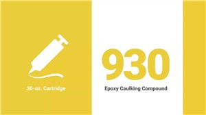 930 13.5 OZ CART EPOXY CAULK (12/BOX)