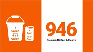 946 1-GAL PREM CONTACT ADHESIVE (4/CT)