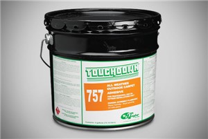 757-4 OUTDOOR CARPET ADH 4-GAL 200/480 SQ FT PER PAIL WFT7574