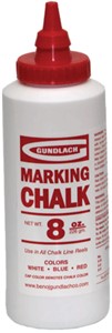 RED CHALK 8 OUNCE GUNDLACH GUN8R