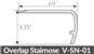 RIGID CORE OLD MINE OVERLAP STAIRNOSE 94" WATOAK7OLD20