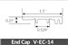 DRESDEN END CAP 94" BROOKHAVEN LFI03DRE