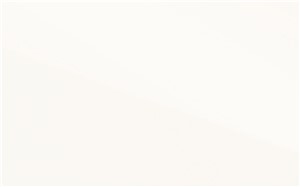 Borte PET Panel HGS02 Stella White High Gloss 18mm 48" X 96" Sp Solid