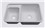 Almond 20/75 Undermount Kitchen Sink with Prep Space Almond 20/75 Undermount Kitchen Sink with Prep Space