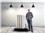 Tile Display, Low Boy, 40w, 9 slot, Black