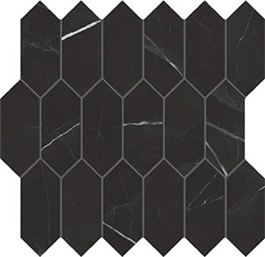 Beyond Calac Black Picket Mosc  - 11 13/16 x 11 13/16 Matte 0.93 SF/PC