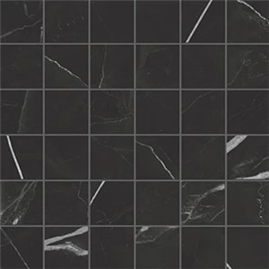 Beyond Calacatta Black Mosaic  -  11 13/16 x 11 13/16 Matte 0.97 SF/PC