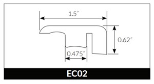Triforest Linen End Cap 94"