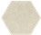 COVE-IVORY HEXA 10X9 12.49 SF 9-7/8X8-1/2 ATL610010004900