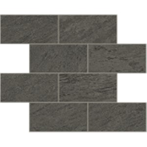 ELEMENT CARBON BRICK MOSAIC 11-3/4X11-3/4 .955 SF/PC ATL600110001095