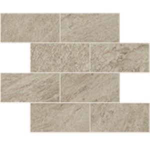 Element Earth Brick Mosaic -   11 13/16" x 11 13/16" Matte  0.96 SF/PC