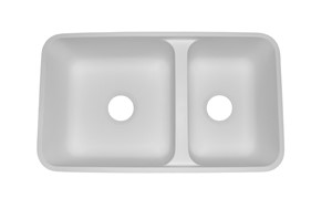 CALM WHITE DOUBLE OFFSET KIT 30"X16-3/4"X8-1/4" WILAD3016CALM