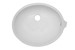 CALM WHITE OVAL VAN BOWL ADA 15-1/2"X12-5/8"X3-3/4" WILAV1512CALM