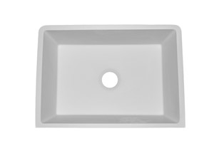 CLAM WHITE LARGE FARM SINK 27-1/16"X18-11/16"X9" WILAK2718CALM