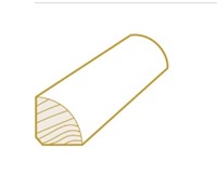 Mullican Castillian Estate European Oak Quarter Round 9/16x78 Oldtown