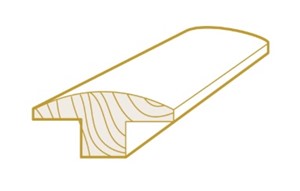 Mullican Belleme European Oak T-Mold 1/2"x78" Gilded