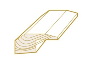 Mullican Castillian White Oak Threshold 1/2"x78" Copper