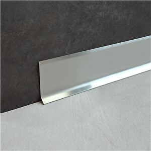 BA800ASA BASEBOARD 3 1/8" SELF ADHESIVE SILVER 8'10" PRFBA800ASA