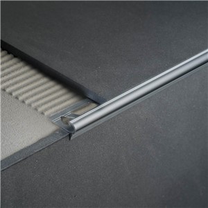 FL125AS STAIRTEC FOR 1/2" TILE ANODIZED SILVER 8'10" PRFFL125AS