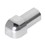 OUTSIDE CORNER FOR 3/8" TILE SET OF 2 CAPS POLISHED CHROME PRFRJC100AS